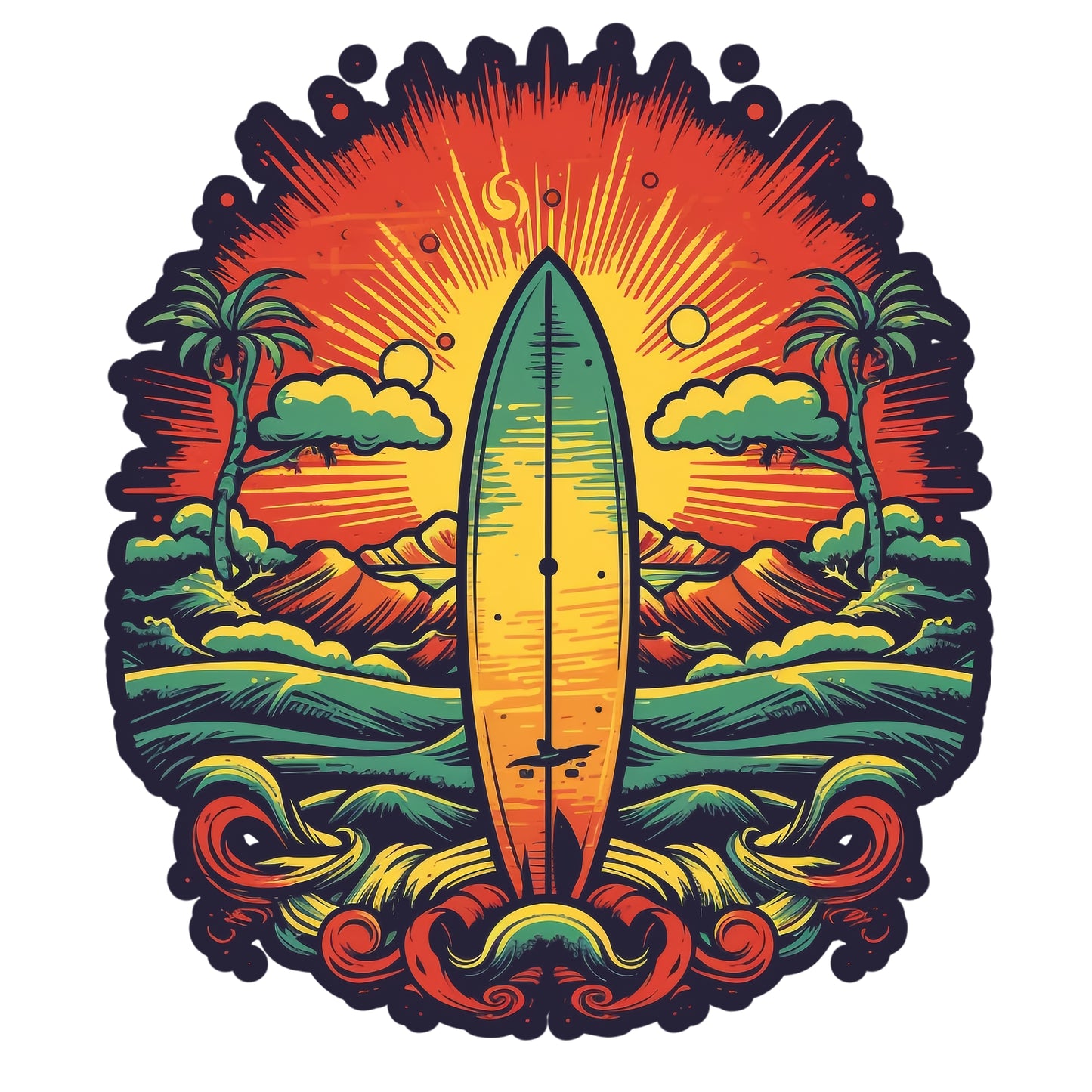 Sunset Surf